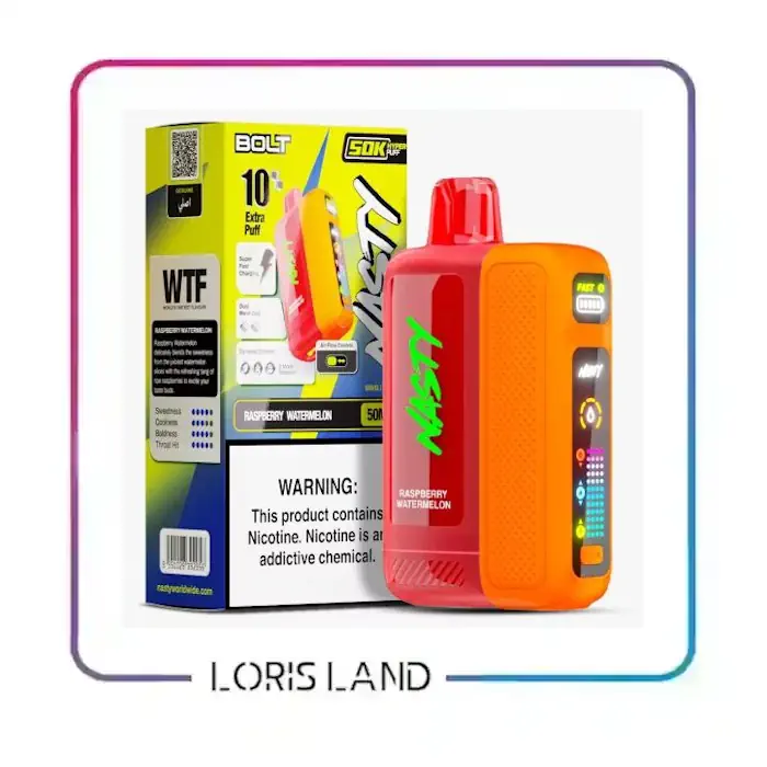 پاد یکبار مصرف هندونه تمشک نستی ۵۰ هزار پاف